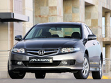 Photos of Honda Accord Sedan ZA-spec (CL) 2006–08