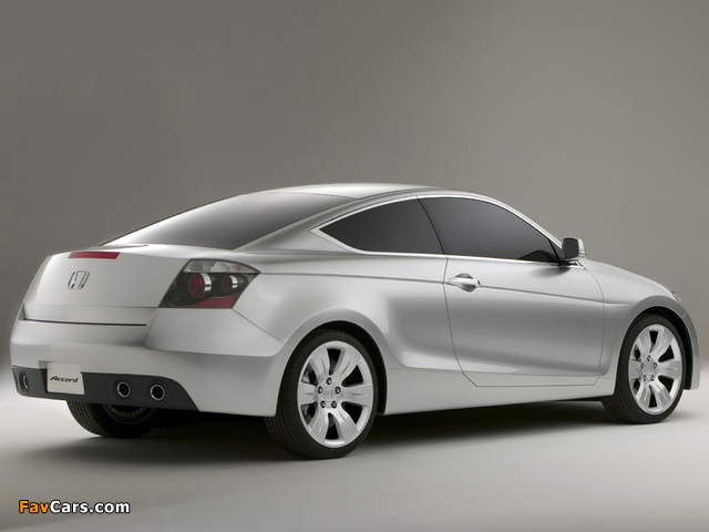 Photos of Honda Accord Coupe Concept 2007 (640 x 480)