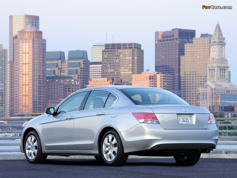 Photos of Honda Accord Sedan US-spec 2008–10 (800 x 600)