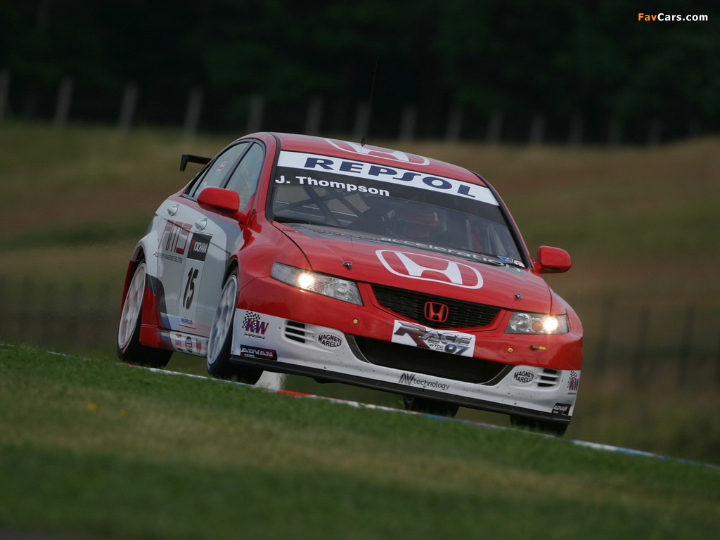 Photos of Honda Accord WTCC (CL) 2008 (1024 x 768)