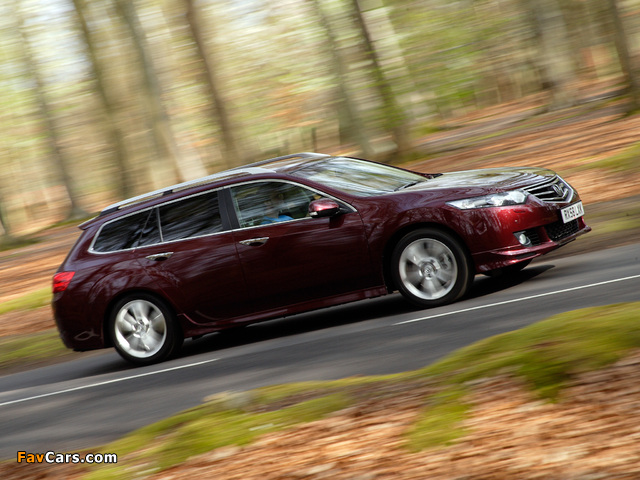 Photos of Honda Accord Type-S Tourer UK-spec (CW) 2008–11 (640 x 480)