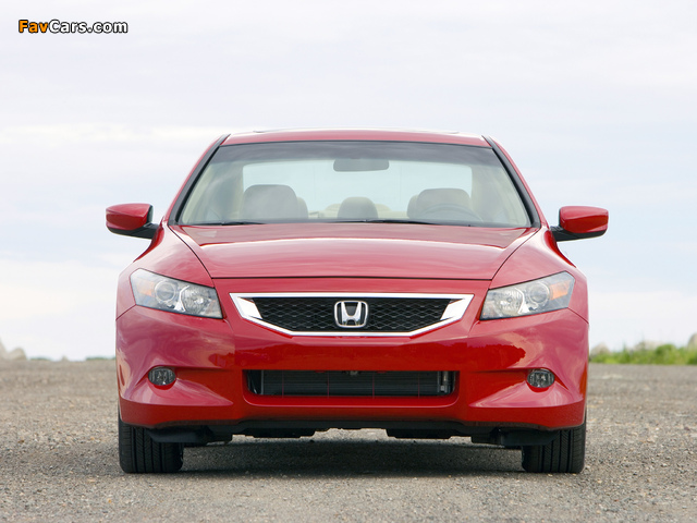 Photos of Honda Accord Coupe US-spec 2008–10 (640 x 480)