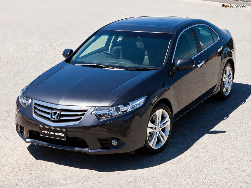 Photos of Honda Accord Euro Sedan AU-spec 2011 (1024 x 768)