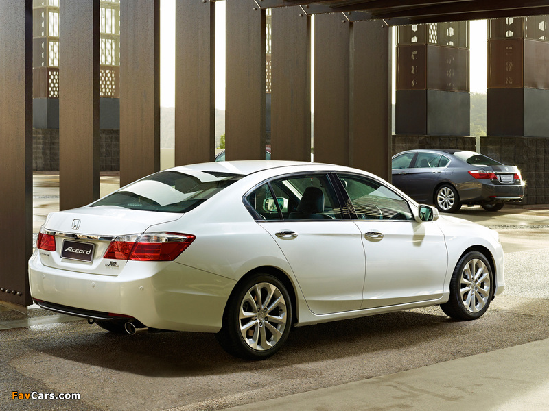 Photos of Honda Accord Sedan AU-spec 2013 (800 x 600)