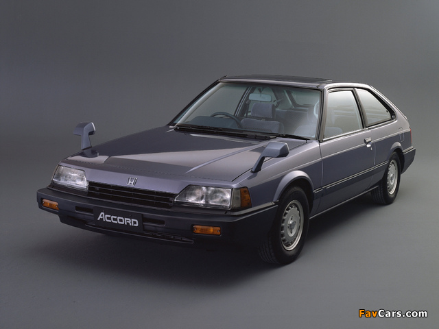 Pictures of Honda Accord RXT Hatchback 1983–85 (640 x 480)