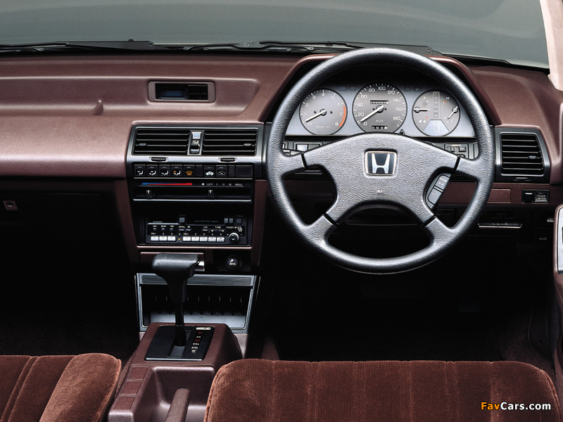 Pictures of Honda Accord Sedan (CA) 1987–89 (800 x 600)