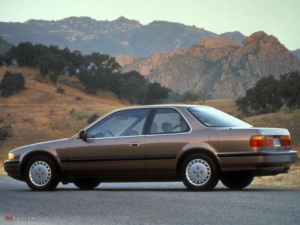 Pictures of Honda Accord Coupe US-spec (CB6) 1990–93 (1024 x 768)
