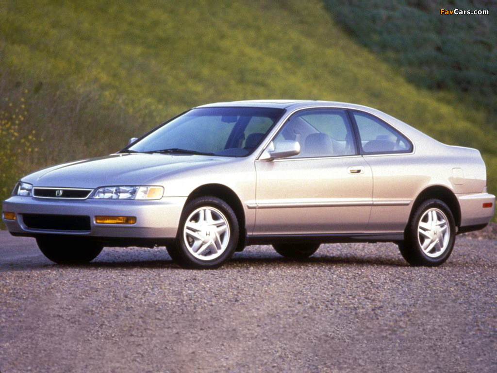 Pictures of Honda Accord Coupe US-spec (CD7) 1994–97 (1024 x 768)