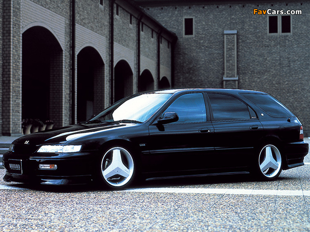 Pictures of WALD Honda Accord Wagon Face Lift Sports Line (CE) 1996–98 (640 x 480)