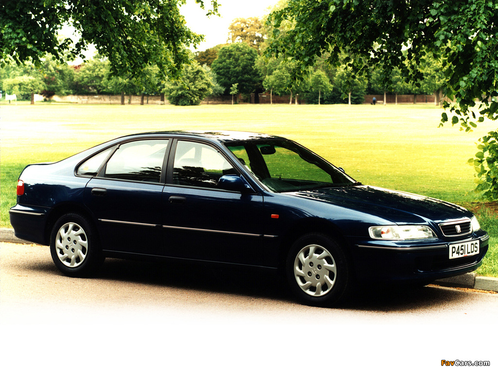 Pictures of Honda Accord Sedan UK-spec (CD) 1996–98 (1024 x 768)