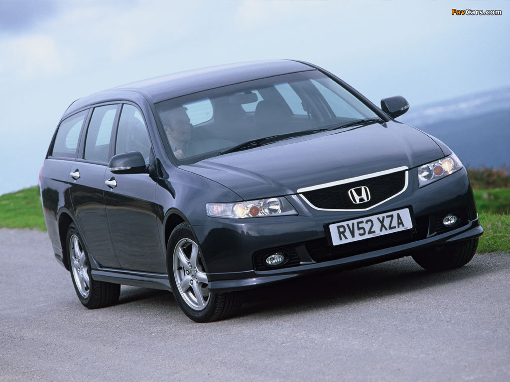 Pictures of Honda Accord Type-S Tourer (CM2) 2003–06 (1024 x 768)