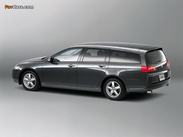 Pictures of Honda Accord Wagon (CM) 2003–06 (640 x 480)