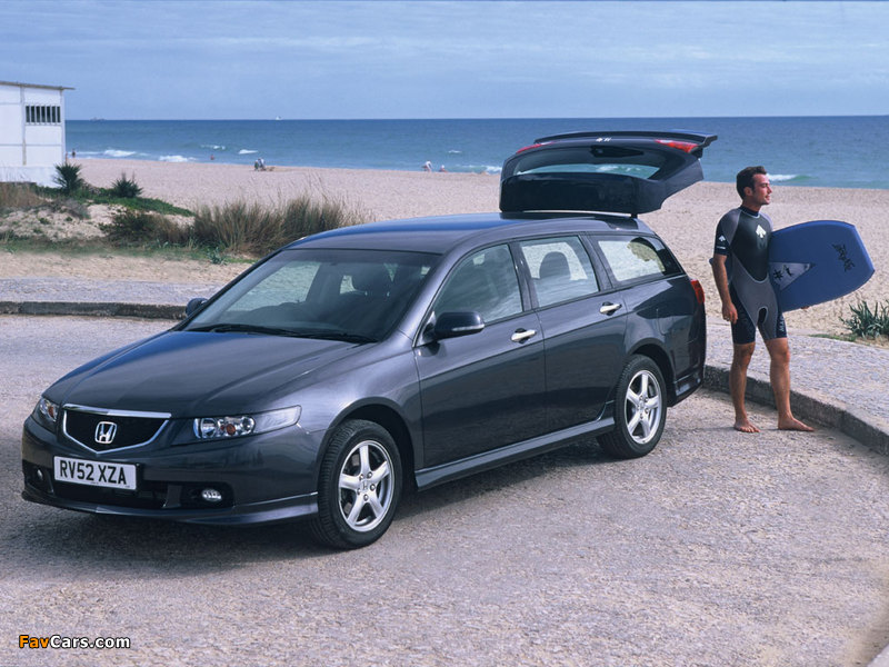 Pictures of Honda Accord Type-S Tourer (CM2) 2003–06 (800 x 600)