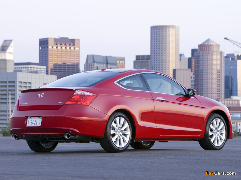 Pictures of Honda Accord Coupe US-spec 2008–10 (800 x 600)