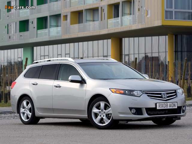 Pictures of Honda Accord Tourer (CW) 2008–11 (640 x 480)