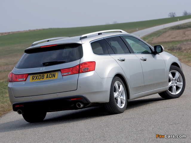 Pictures of Honda Accord Tourer (CW) 2008–11 (640 x 480)