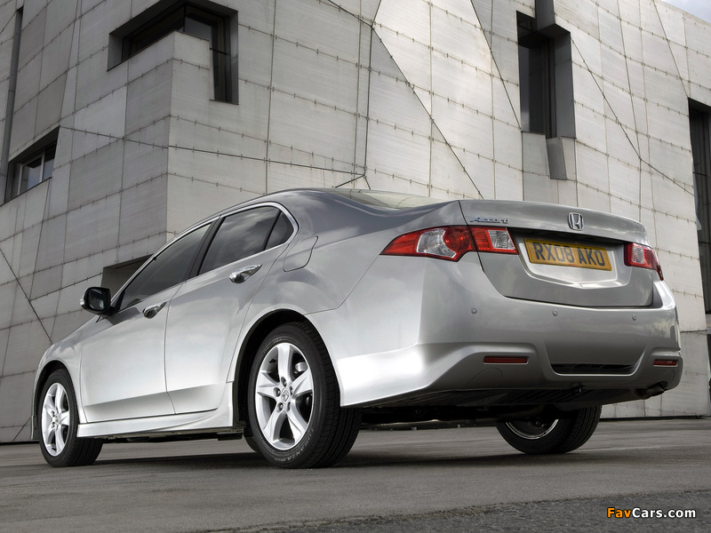 Pictures of Honda Accord Sedan UK-spec (CU) 2008–11 (800 x 600)