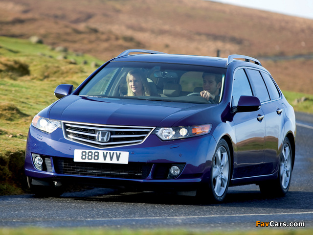 Pictures of Honda Accord Tourer (CW) 2008–11 (640 x 480)