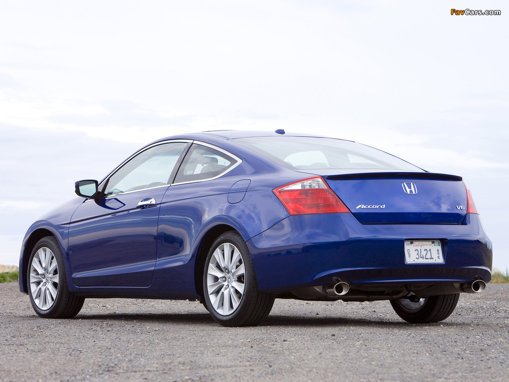 Pictures of Honda Accord Coupe US-spec 2008–10 (1024 x 768)