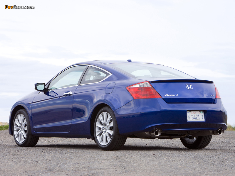 Pictures of Honda Accord Coupe US-spec 2008–10 (800 x 600)