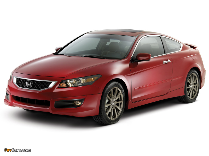 Pictures of Honda Accord Coupe Factory Performance Package US-spec 2009–12 (800 x 600)