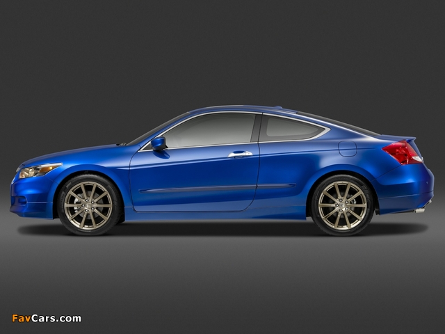 Pictures of Honda Accord Coupe HFP Package 2010–12 (640 x 480)