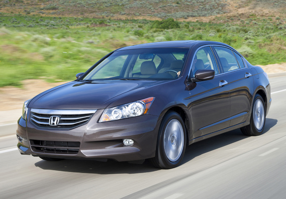 Pictures of Honda Accord Sedan EX-L US-spec 2010–12