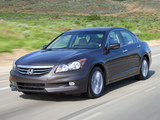 Pictures of Honda Accord Sedan EX-L US-spec 2010–12