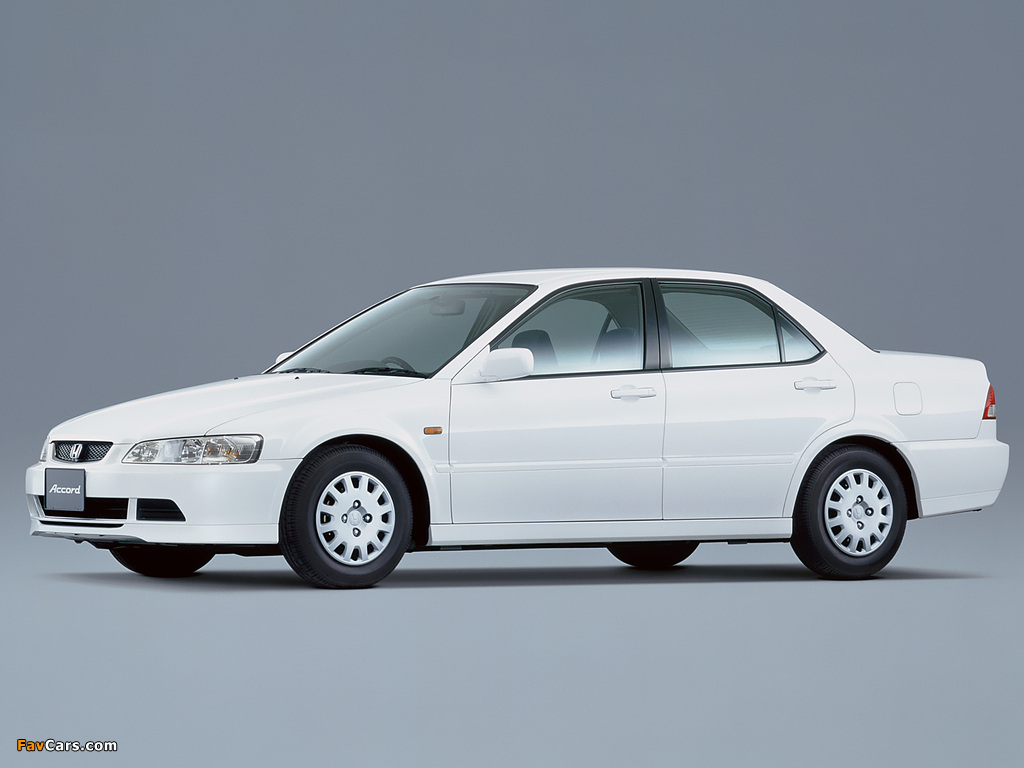 Honda Accord SiR Sedan JP-spec (CF4) 1997–2000 wallpapers (1024 x 768)