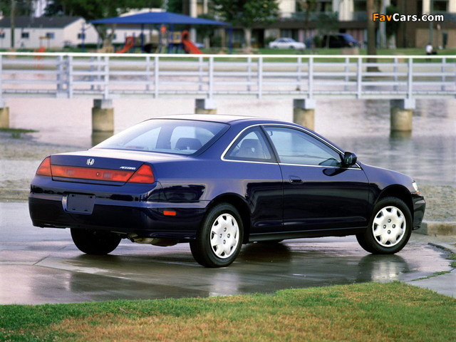 Honda Accord Coupe US-spec 1998–2002 wallpapers (640 x 480)