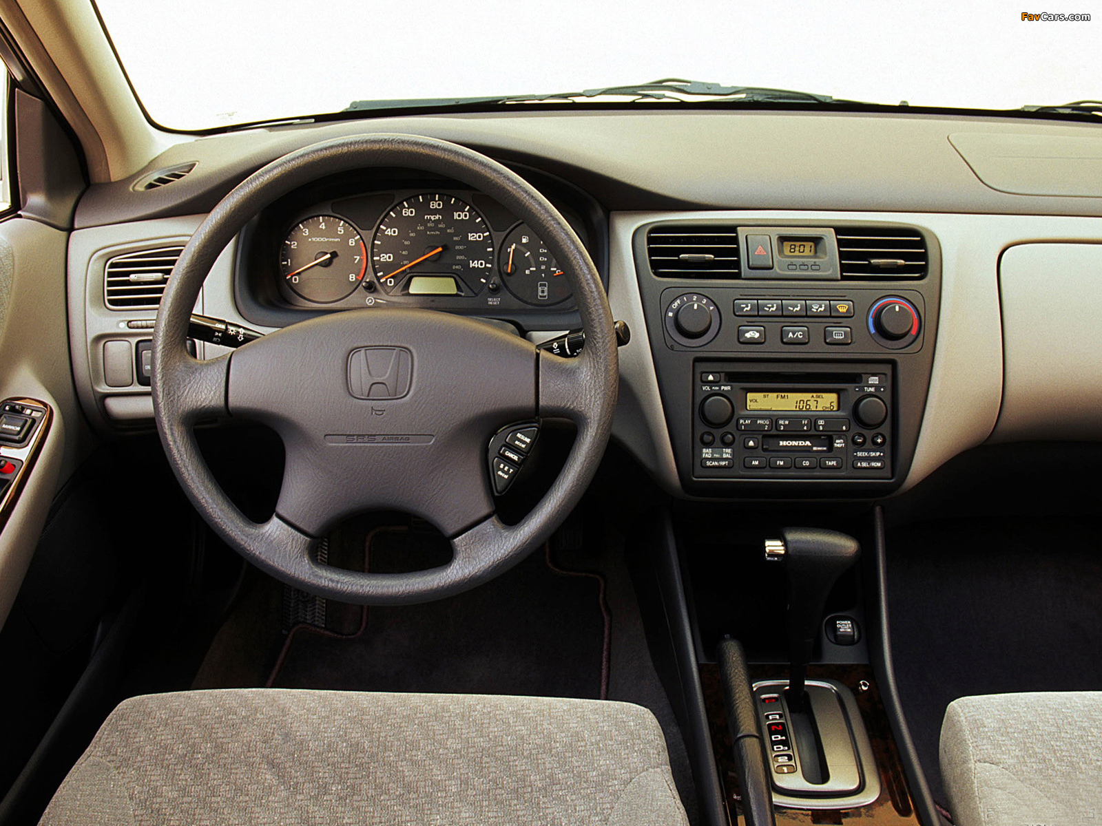 Honda Accord Sedan US-spec 1998–2002 wallpapers (1600 x 1200)