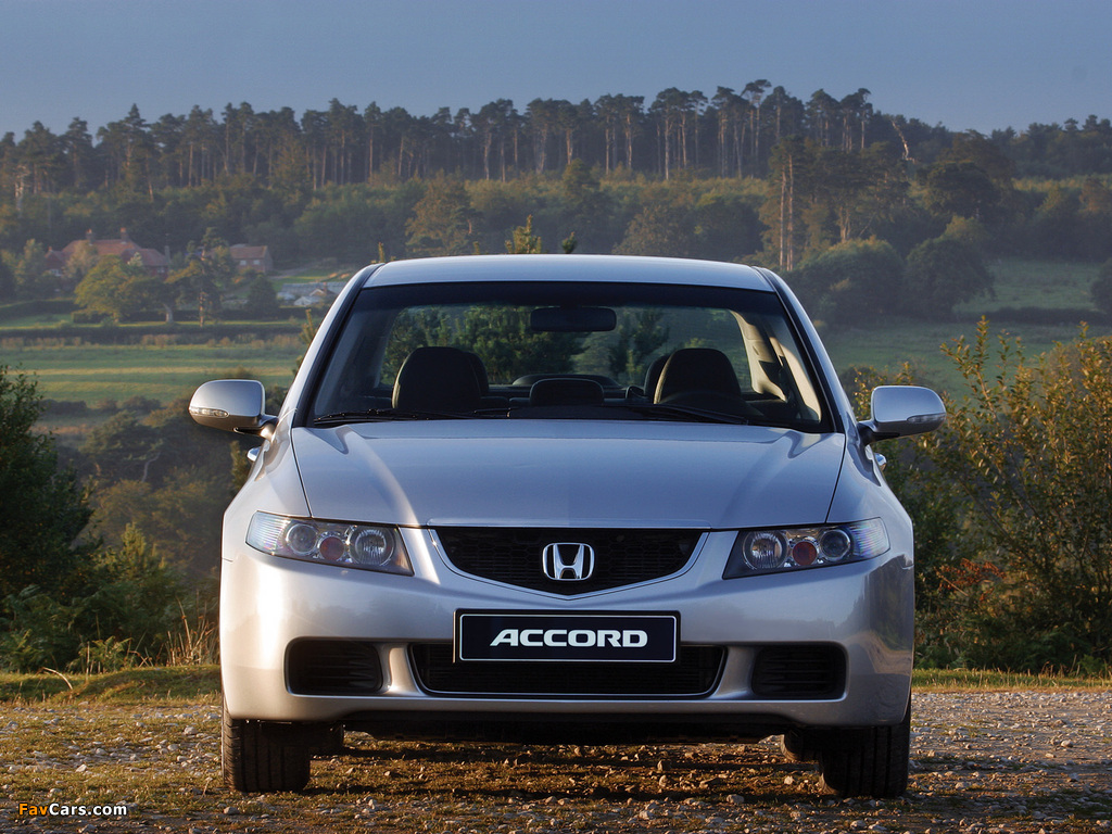 Honda Accord Sedan (CL) 2003–06 wallpapers (1024 x 768)