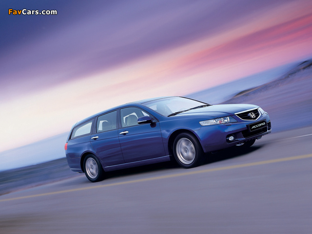 Honda Accord Tourer (CM) 2003–06 wallpapers (640 x 480)