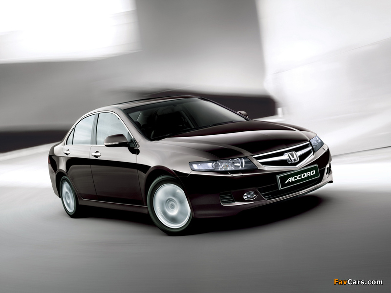 Honda Accord Sedan ZA-spec (CL) 2006–08 wallpapers (800 x 600)