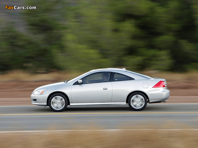Honda Accord Coupe US-spec 2006–07 wallpapers (640 x 480)