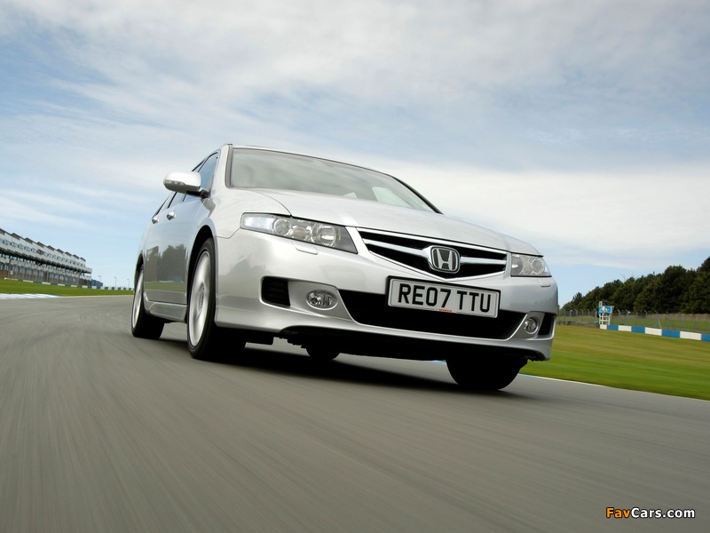 Honda Accord Tourer UK-spec (CM) 2006–08 wallpapers (800 x 600)