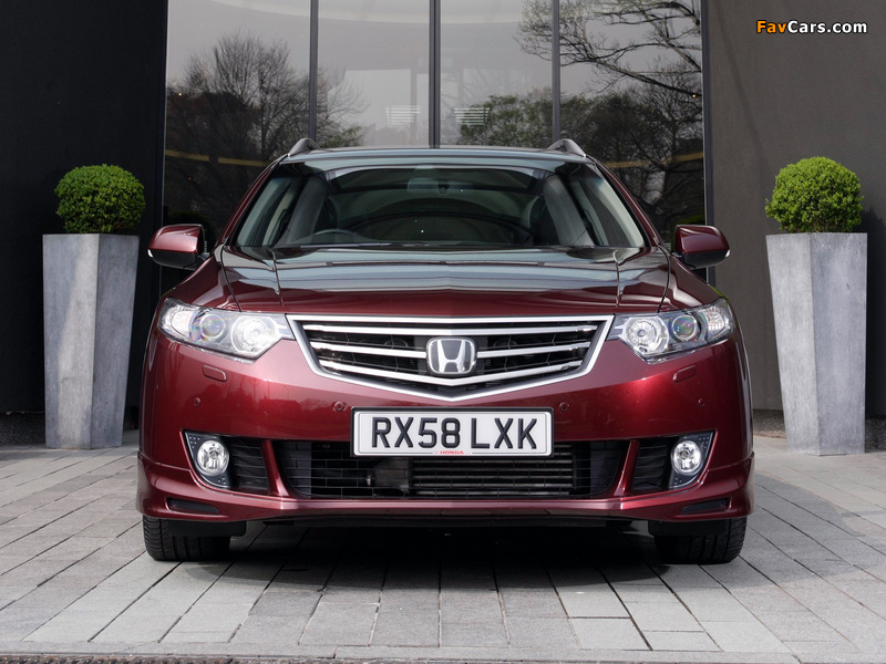 Honda Accord Type-S Tourer UK-spec (CW) 2008–11 wallpapers (800 x 600)