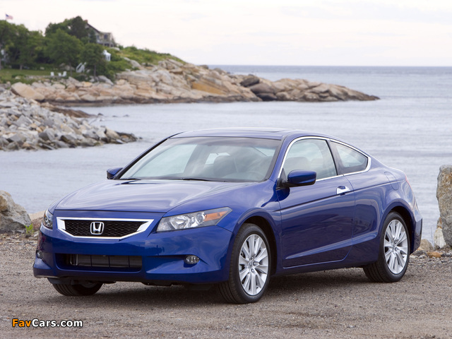 Honda Accord Coupe US-spec 2008–10 wallpapers (640 x 480)