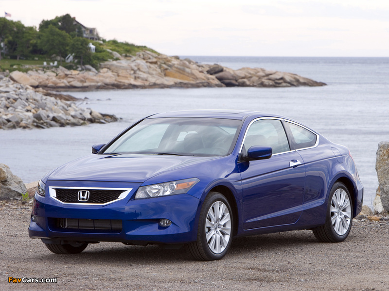 Honda Accord Coupe US-spec 2008–10 wallpapers (800 x 600)