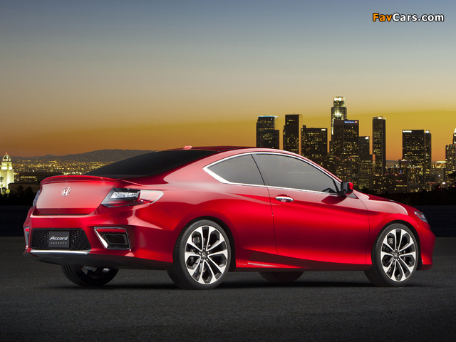 Honda Accord Coupe Concept 2012 wallpapers (640 x 480)