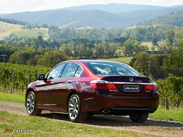 Honda Accord V6 Sedan AU-spec 2013 wallpapers (640 x 480)