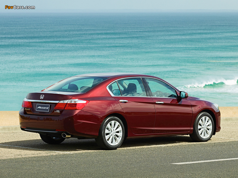 Honda Accord Sedan AU-spec 2013 wallpapers (800 x 600)