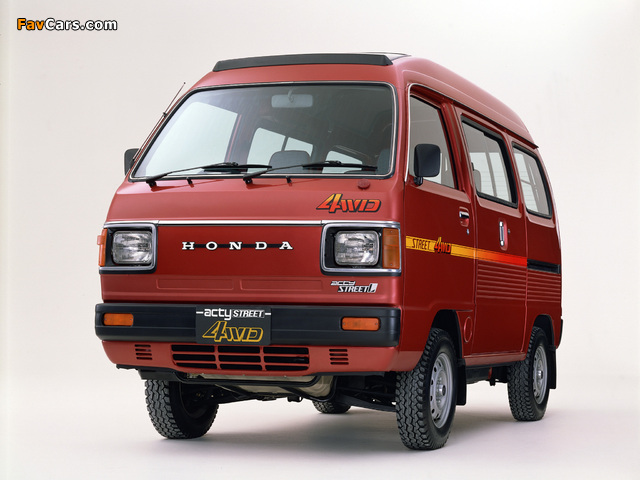 Honda Acty Street L 4WD 1983–85 images (640 x 480)