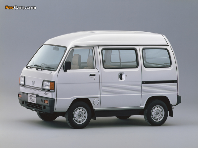 Honda Acty Van High Roof 4WD 1985–88 pictures (640 x 480)