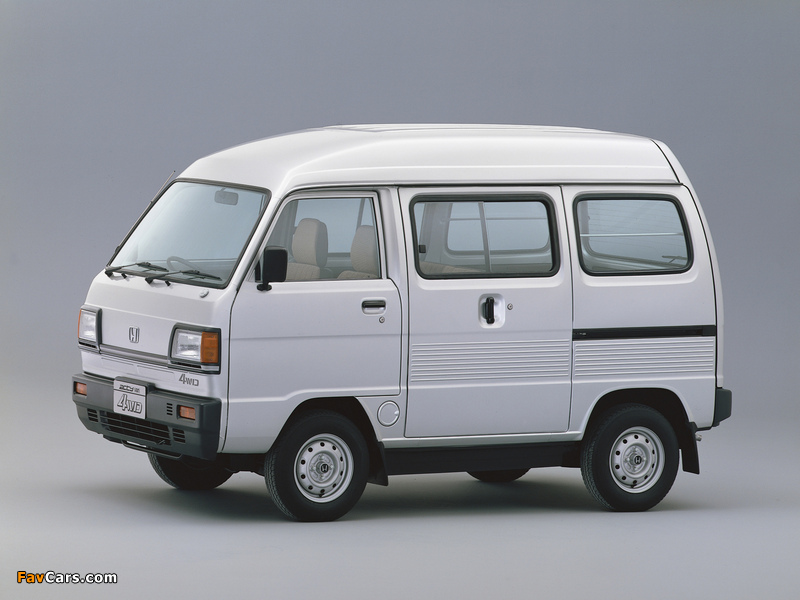 Honda Acty Van High Roof 4WD 1985–88 pictures (800 x 600)