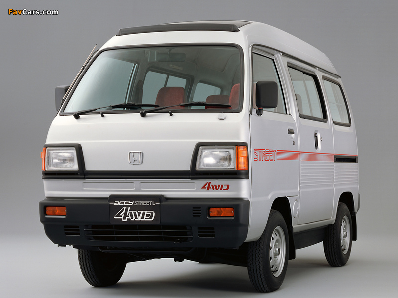 Honda Acty Street L 4WD 1985–88 wallpapers (800 x 600)