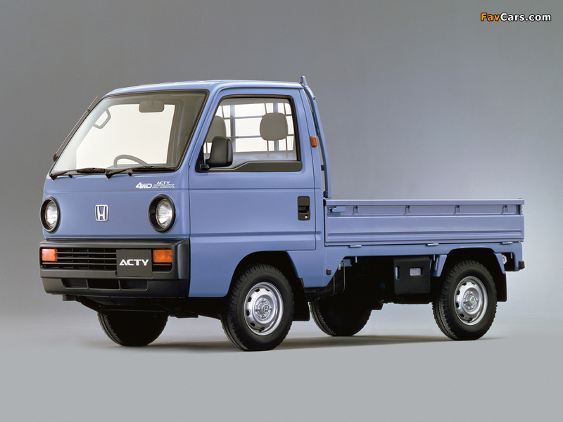Honda Acty Truck 4WD 1988–90 images (800 x 600)