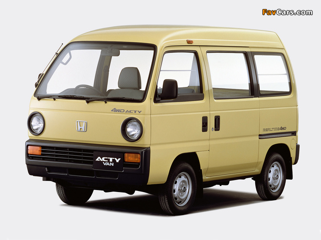 Honda Acty Van 1988–90 wallpapers (640 x 480)