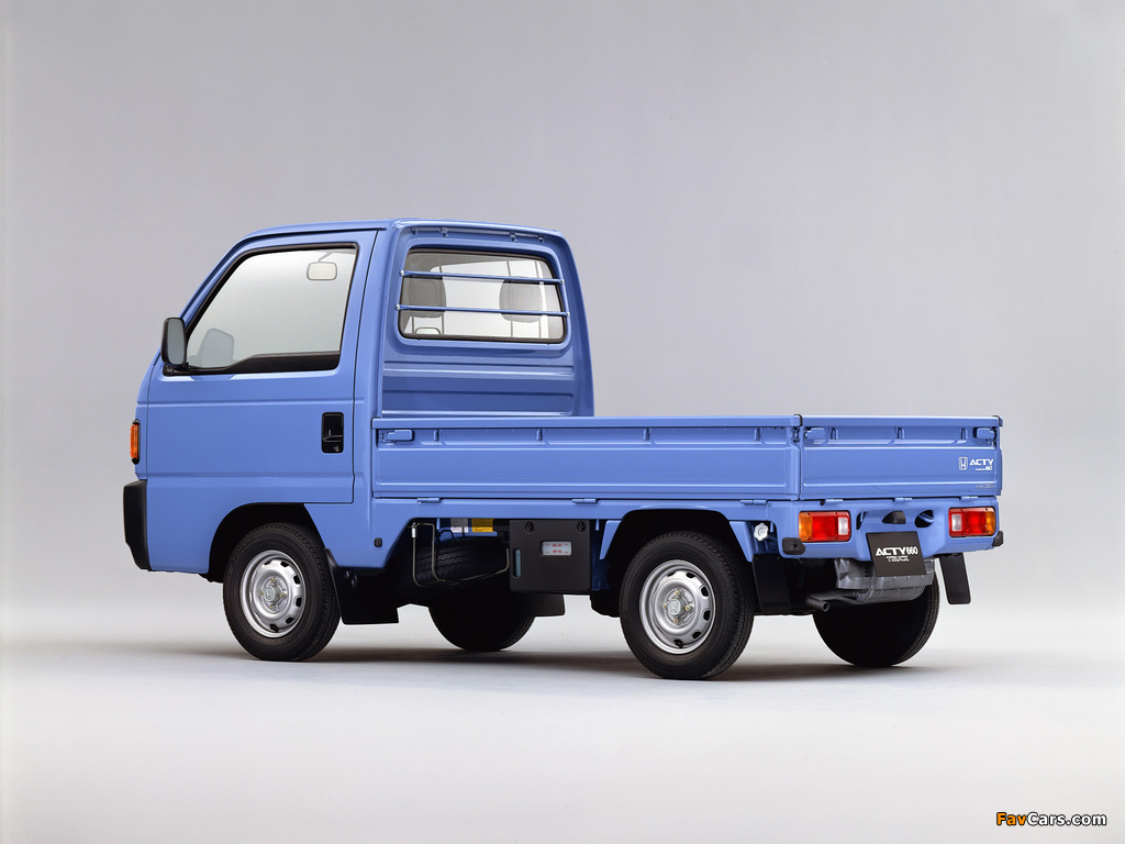 Honda Acty Truck 4WD 1990–94 wallpapers (1024 x 768)