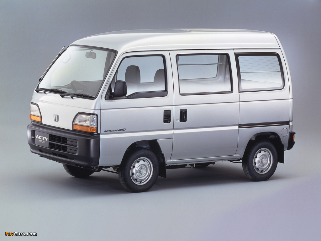 Honda Acty Van 4WD 1994–96 photos (1024 x 768)